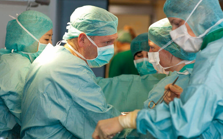 Prof Büchler in surgery Heidelberg