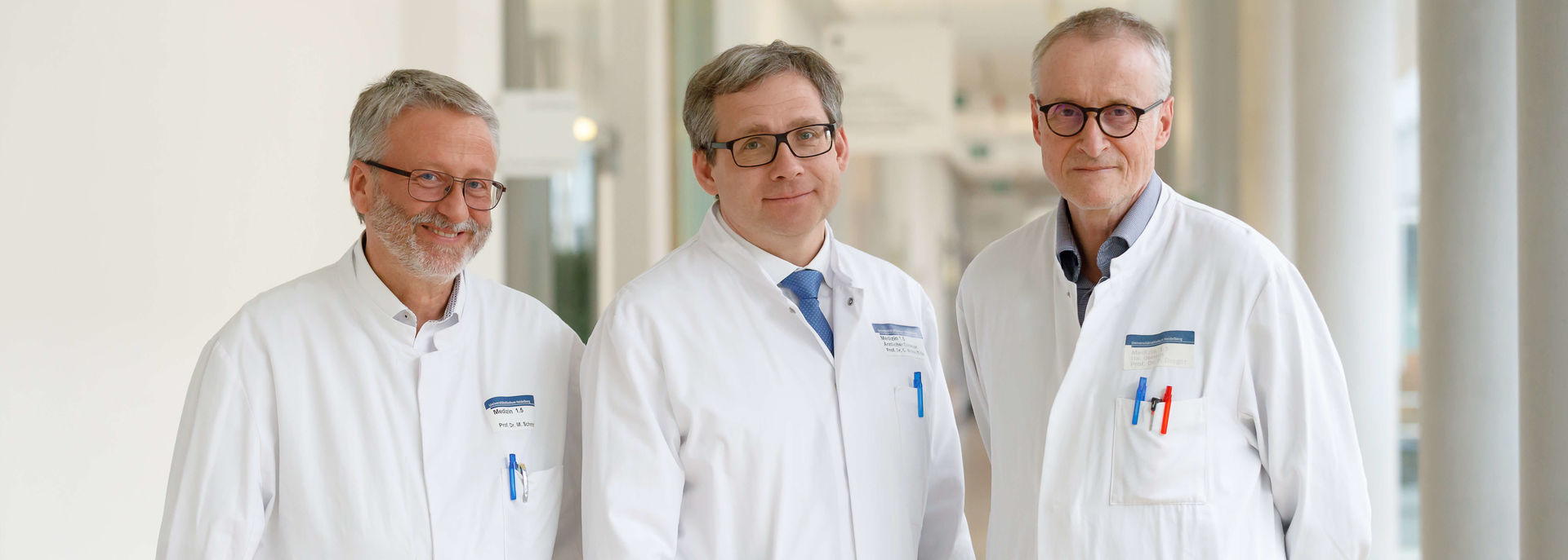 Prof. Dr. med. Michael Schmitt, Prof. Dr. med Carsten Müller-Tidow, Prof. Dr. med. Dreger